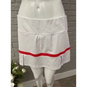 Bolle High Performance White Tennis Golf Skort Size L